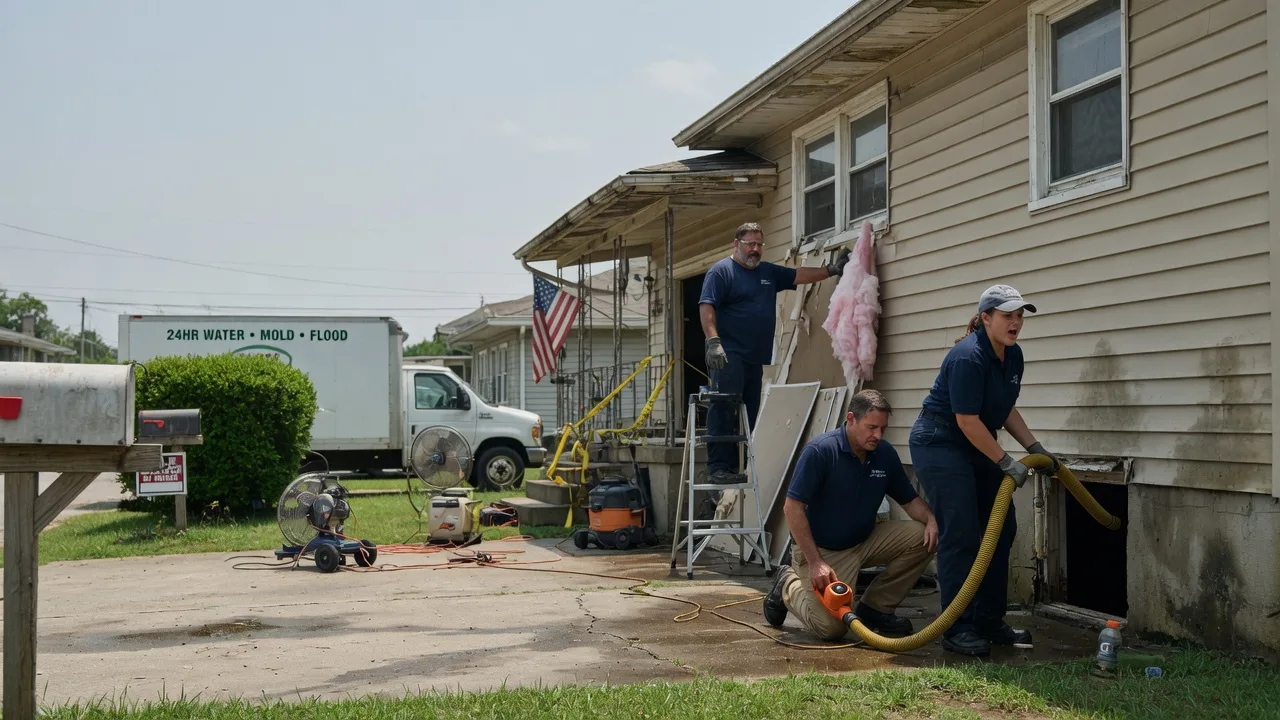 Water Damage Repair in Benton, MS near me